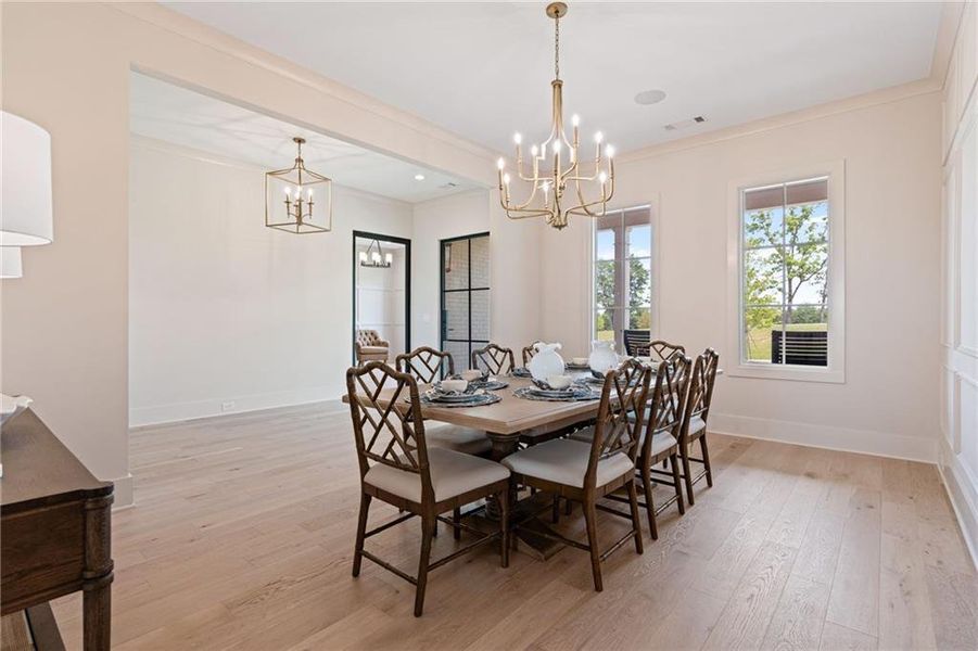 Furnished interior view inside a new home in , Ball Ground (Image 34).