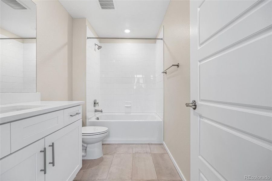 Furnished interior view inside a new home in Barefoot Village, Firestone (Image 12).