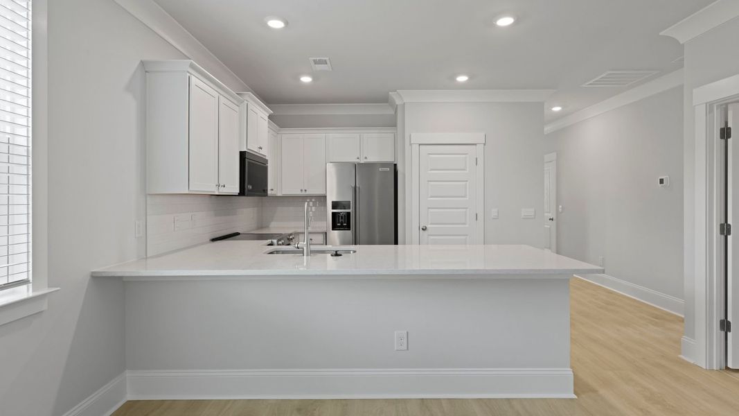 Furnished interior view inside a new home in Carolina Groves, Moncks Corner (Image 9). Furnished interior view inside a new home in Carolina Groves, Moncks Corner (Image 9).