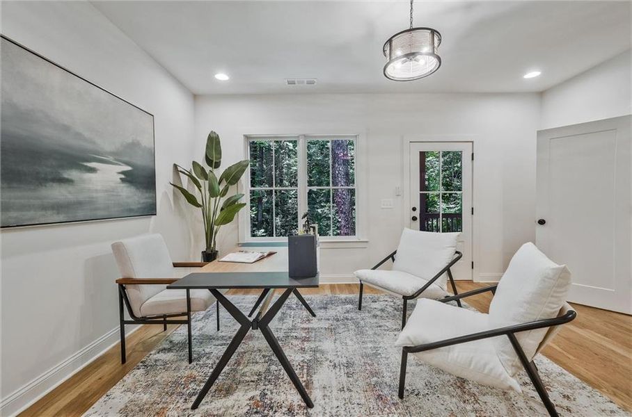 Furnished interior view inside a new home in Pendergrast Farm, Atlanta (Image 24).