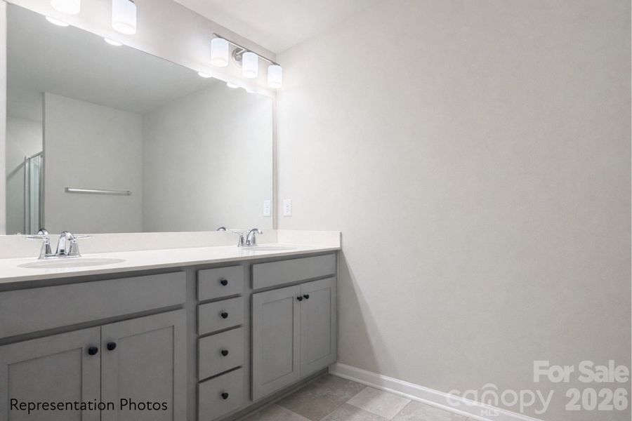 Furnished interior view inside a new home in , Charlotte (Image 4).