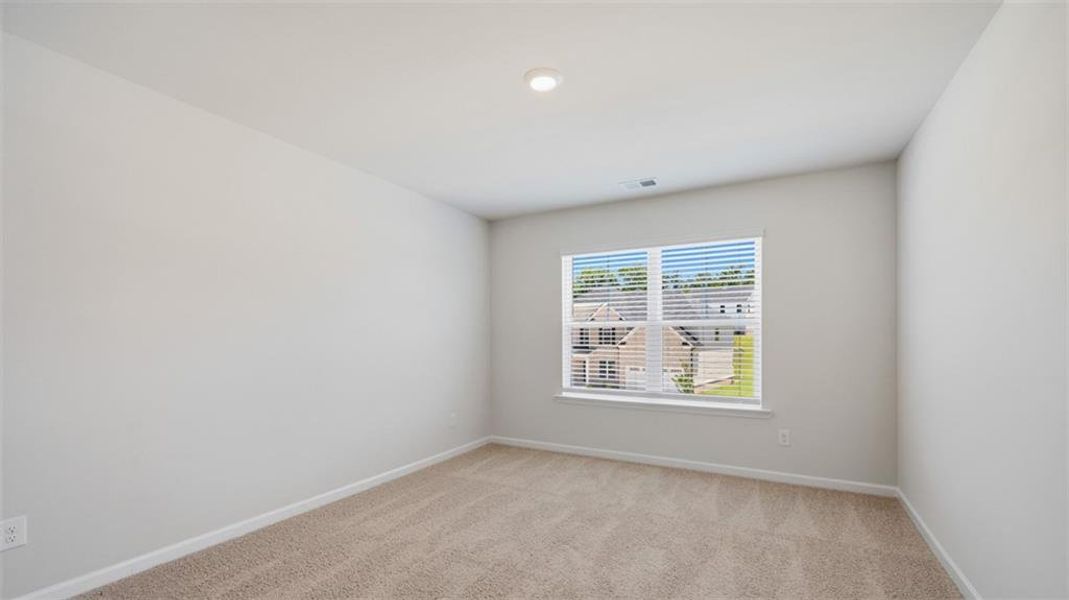 Spacious, unfurnished interior of a new home in The Gates at Pates Creek, Hampton (Image 27). Spacious, unfurnished interior of a new home in The Gates at Pates Creek, Hampton (Image 27).