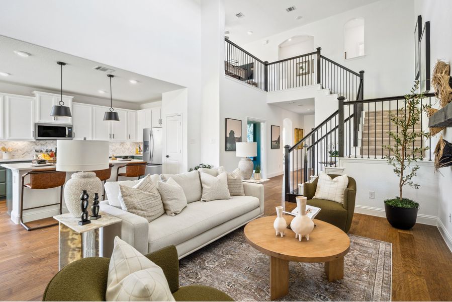 Representative furnished interior of a home built from the Richland by Beazer Homes in Goodland, Midlothian (Image 11).