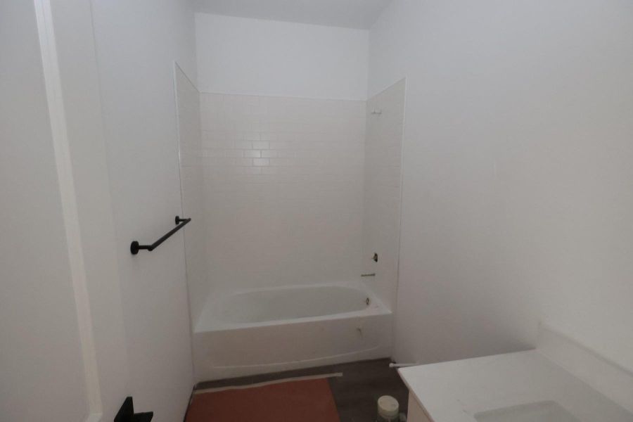 Hall bath - still under construction! Hall bath - still under construction!