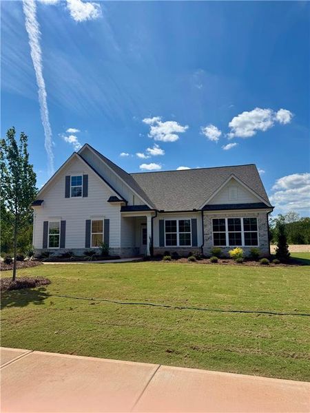 Front exterior of a new home in , Jefferson, GA, highlighting curb appeal (Image 5).