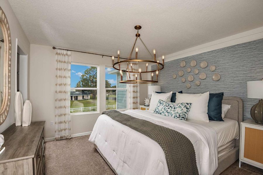 Representative furnished interior of a home built from the Barcelona by Casa Fresca Homes in Pasadena Woods, Dade City (Image 15). Representative furnished interior of a home built from the Barcelona by Casa Fresca Homes in Pasadena Woods, Dade City (Image 15).