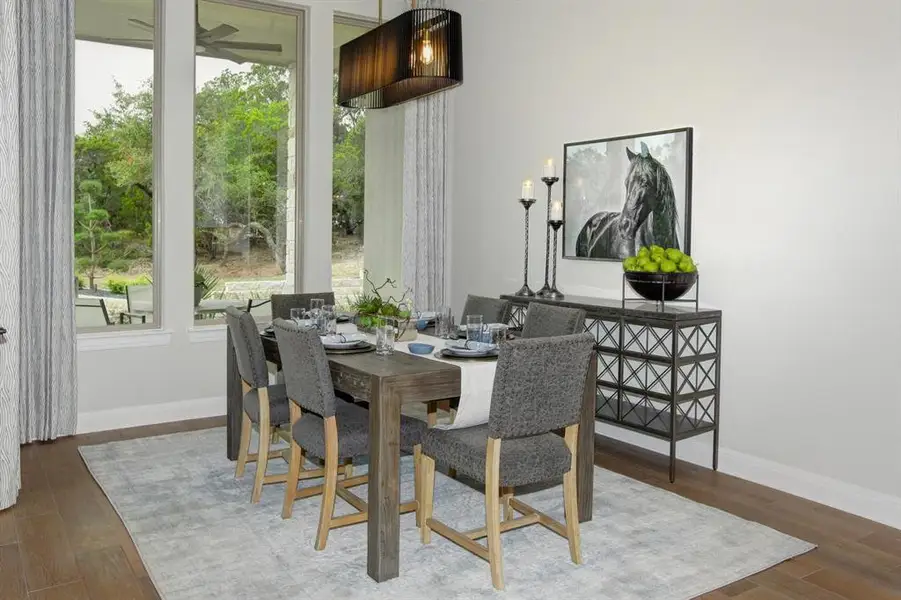 The Lauren II Dining Room The Lauren II Dining Room