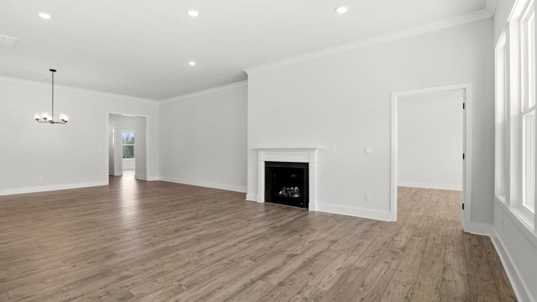 Spacious, unfurnished interior of a new home in Whitehawk Meadows, Travelers Rest (Image 22).