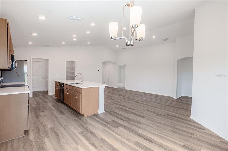 Furnished interior view inside a new home in Cypress Ridge Ranch, Wimauma (Image 7).