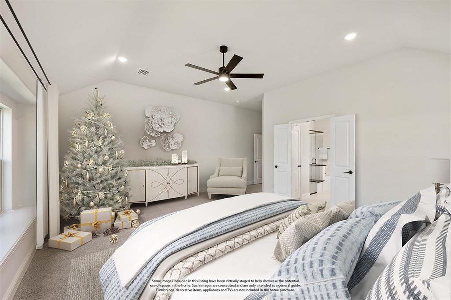 Furnished interior view inside a new home in Abe's Landing, Granbury (Image 9). Furnished interior view inside a new home in Abe's Landing, Granbury (Image 9).