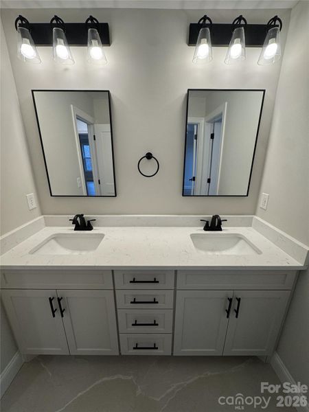 Furnished interior view inside a new home in , Hickory (Image 19).
