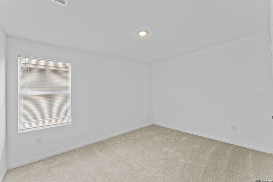 Spacious, unfurnished interior of a new home in Smiley Ranch, San Antonio (Image 18). Spacious, unfurnished interior of a new home in Smiley Ranch, San Antonio (Image 18).