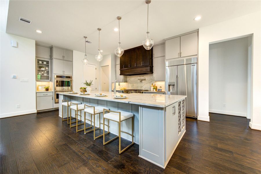 Furnished interior view inside a new home in Westview Terrace, Houston (Image 13). Furnished interior view inside a new home in Westview Terrace, Houston (Image 13).