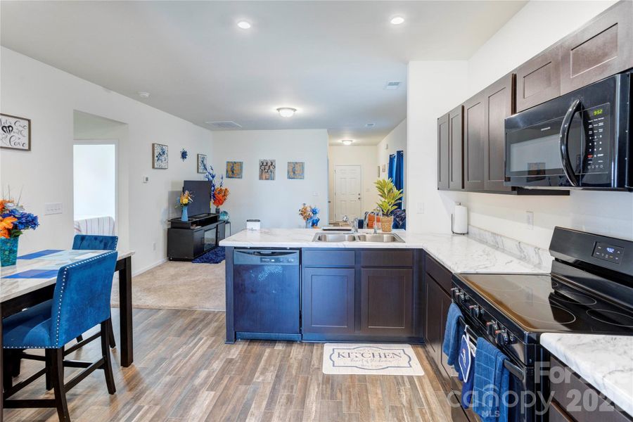 Furnished interior view inside a new home in , Salisbury (Image 9).