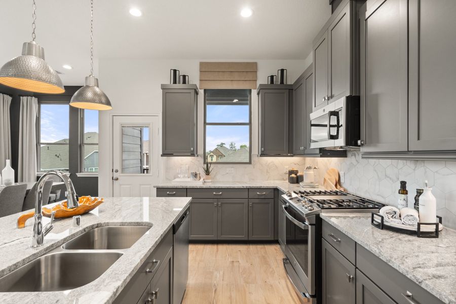 Furnished interior view inside a new home in Woodforest, Montgomery (Image 19). Furnished interior view inside a new home in Woodforest, Montgomery (Image 19).