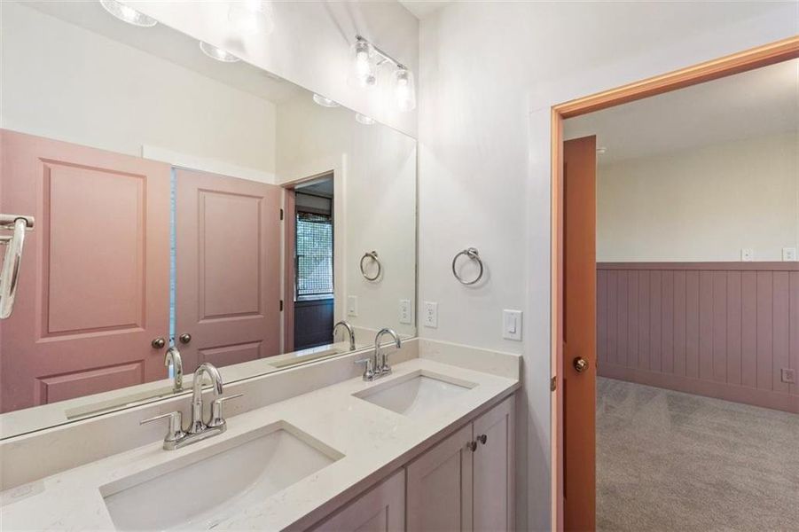 Furnished interior view inside a new home in , Buford (Image 14).