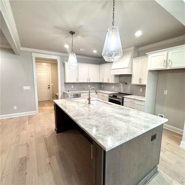 Furnished interior view inside a new home in , Greensboro (Image 7).