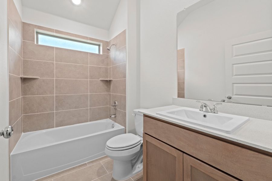 Furnished interior view inside a new home in Prairie Winds, Hutto (Image 16).