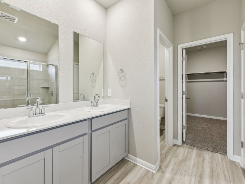Furnished interior view inside a new home in Eastern Wells, Jarrell (Image 4).