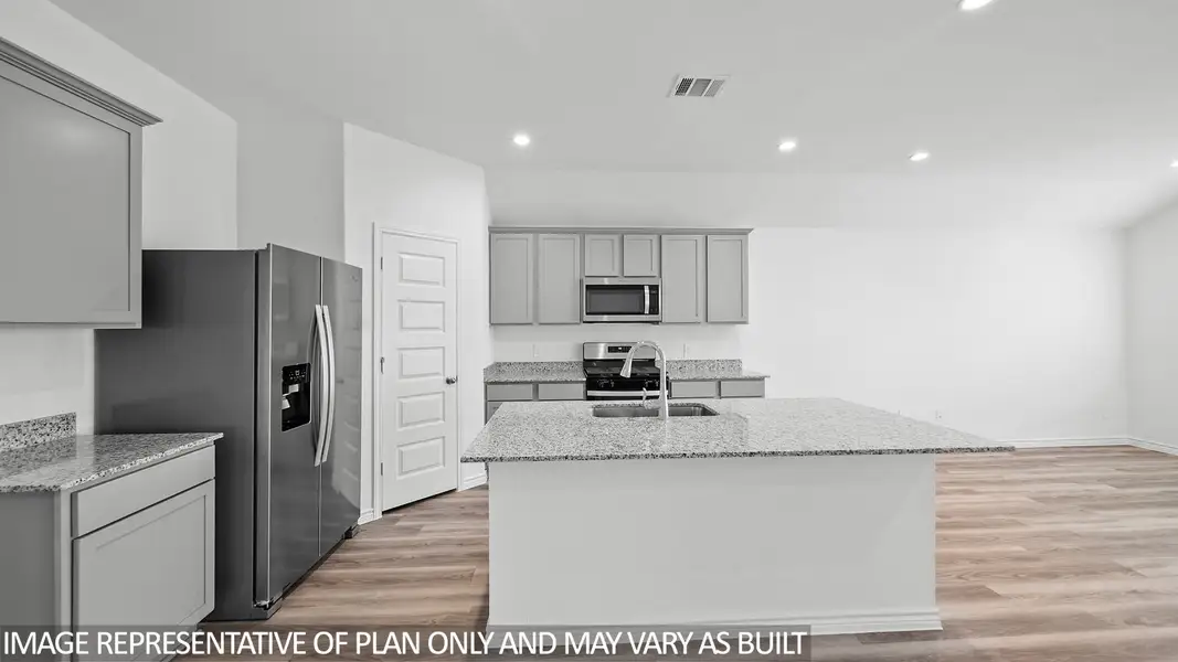 Representative furnished interior of a home built from the Harris by D.R. Horton in Holly Trails, Sour Lake (Image 5).