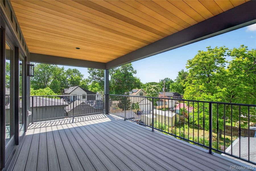 3rd floor rooftop deck