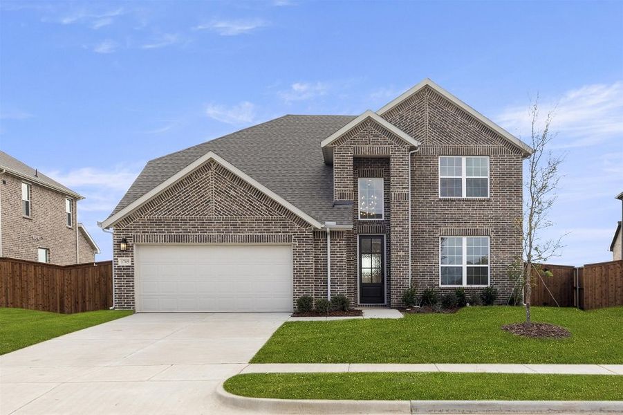 Tyler plan by Ashton Woods in Forney TX 75126