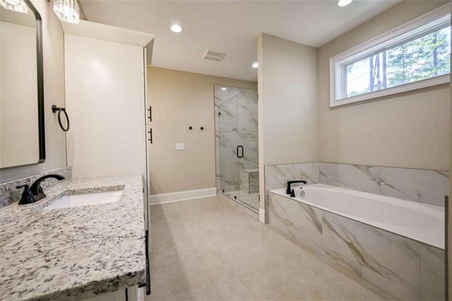 Furnished interior view inside a new home in , Mansfield (Image 8).