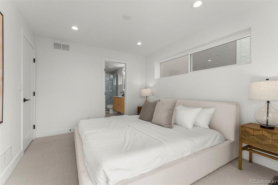 Furnished interior view inside a new home in , Denver (Image 22).