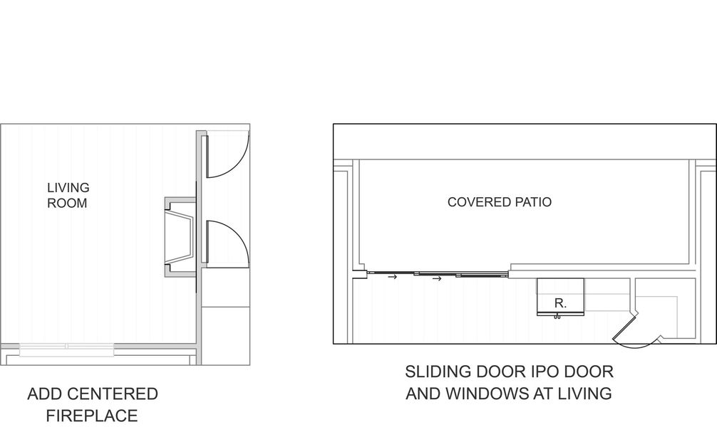 2D floor plan layout for the Lavon by Home Creations in Encino Estates, Dayton, TX (Image 3).