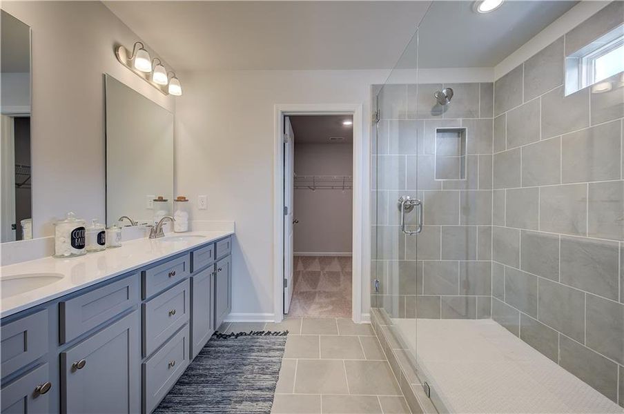 Furnished interior view inside a new home in Burchwood, Stockbridge (Image 26).