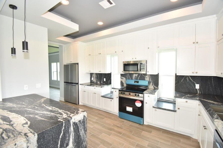 Furnished interior view inside a new home in , Galveston (Image 10). Furnished interior view inside a new home in , Galveston (Image 10).