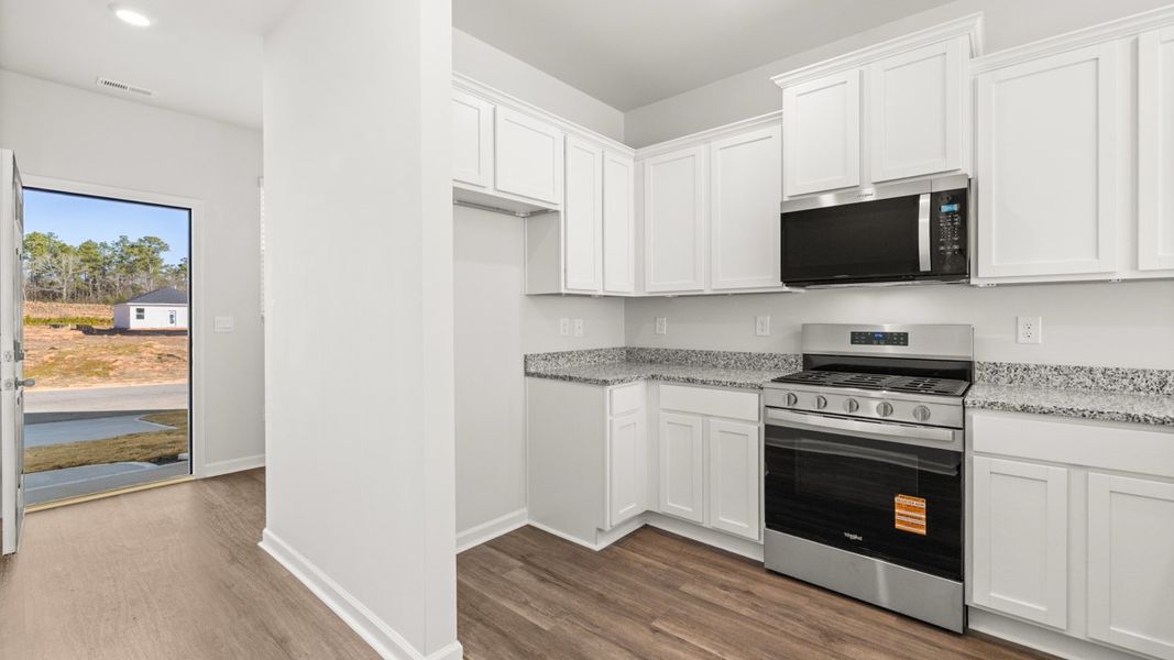 Furnished interior view inside a new home in Byrd Village, Graniteville (Image 3).
