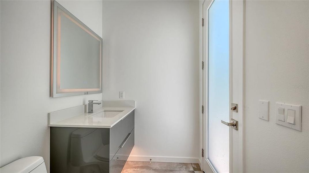 Furnished interior view inside a new home in , Sarasota (Image 47).