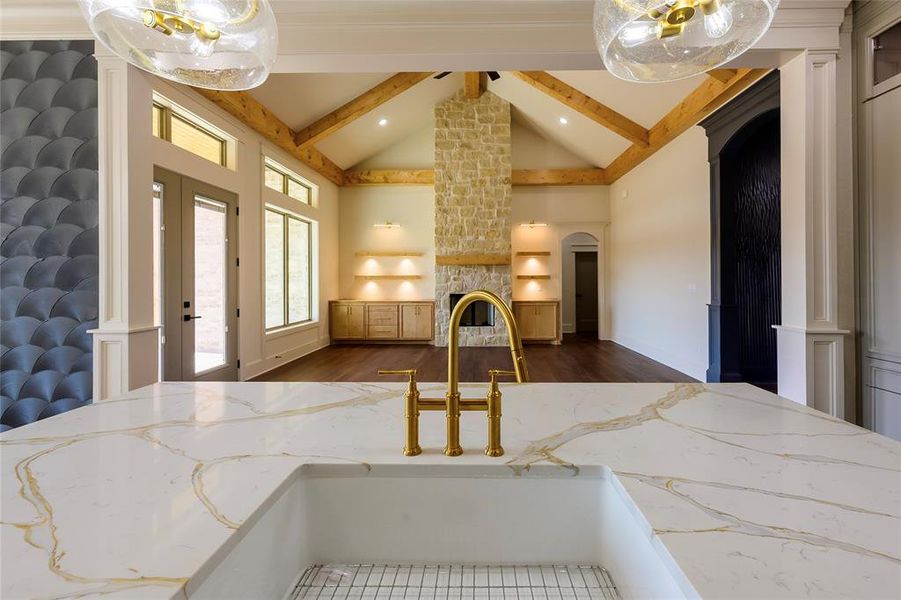 Furnished interior view inside a new home in , Bullard (Image 24).