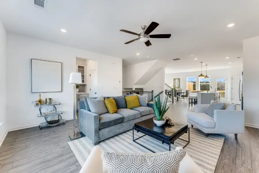 Furnished interior view inside a new home in Alder Creek, Cumming (Image 15).