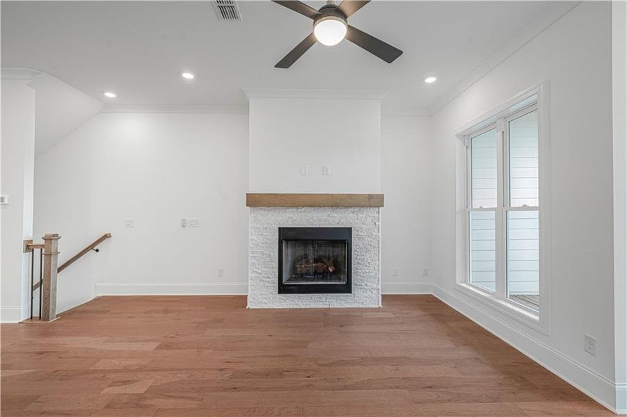 Spacious, unfurnished interior of a new home in Waterhaven, Cumming (Image 44).