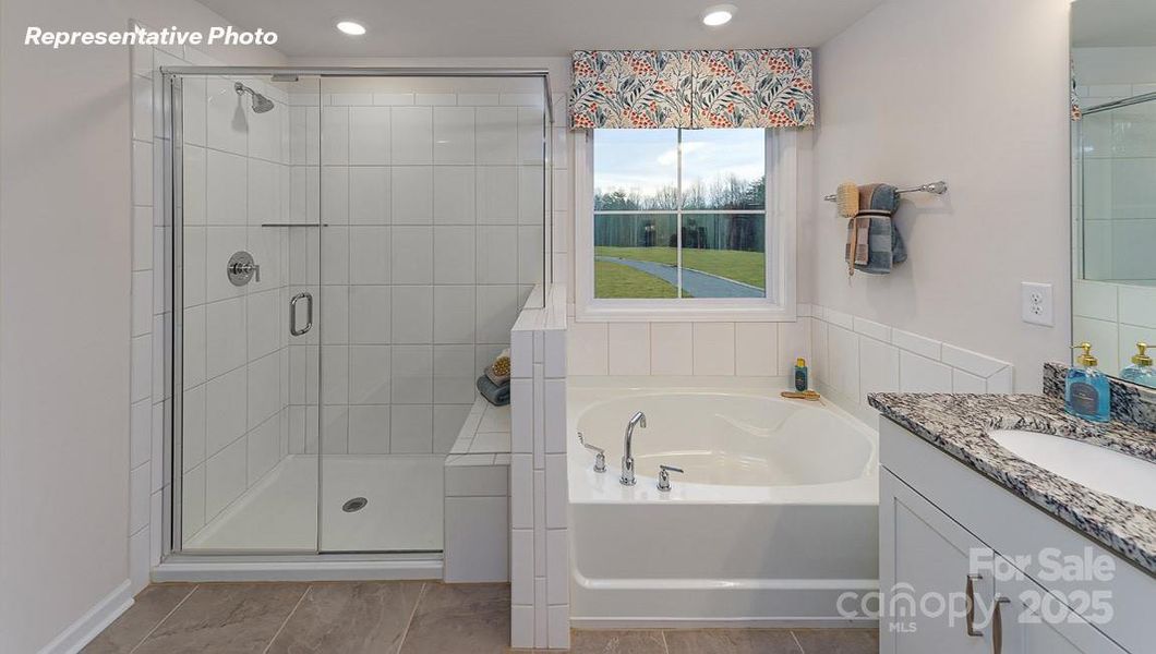 Furnished interior view inside a new home in Blackstone Bay Townhomes, Sherrills Ford (Image 11).