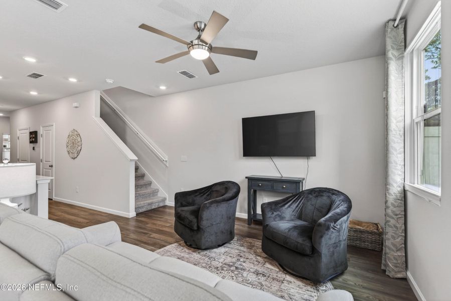 Furnished interior view inside a new home in , Jacksonville (Image 33).