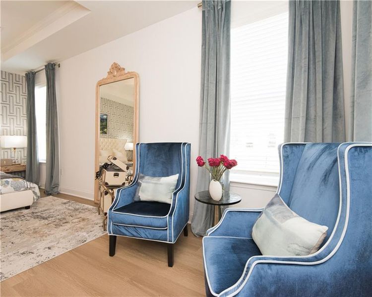 Furnished interior view inside a new home in Cooper's Walk, Loganville (Image 38).