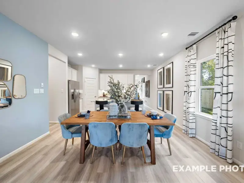 Furnished interior view inside a new home in Liberty Estates, Cleveland (Image 13).