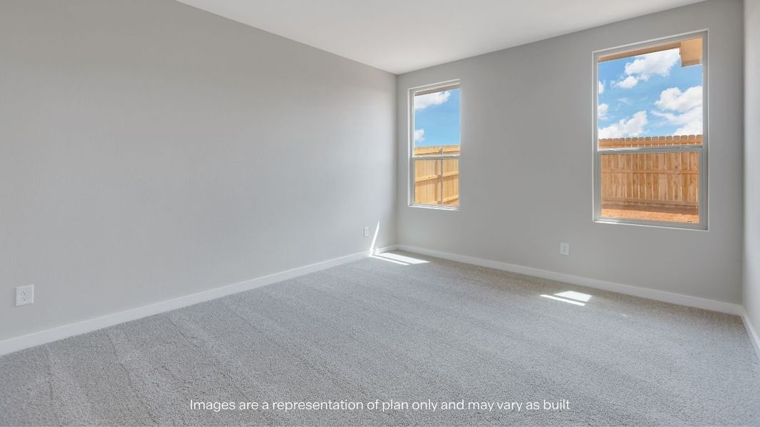 Spacious, unfurnished interior of a new home in Mustang Ridge, Andrews (Image 20). Spacious, unfurnished interior of a new home in Mustang Ridge, Andrews (Image 20).