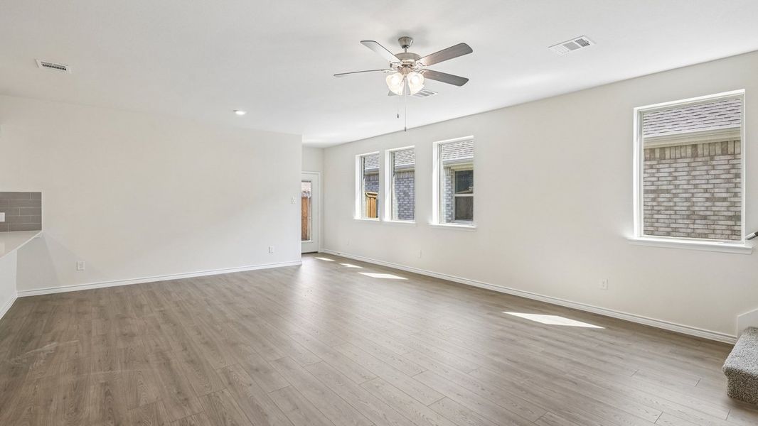 Spacious, unfurnished interior of a new home in Magnolia at Legacy Hills, Celina (Image 8). Spacious, unfurnished interior of a new home in Magnolia at Legacy Hills, Celina (Image 8).