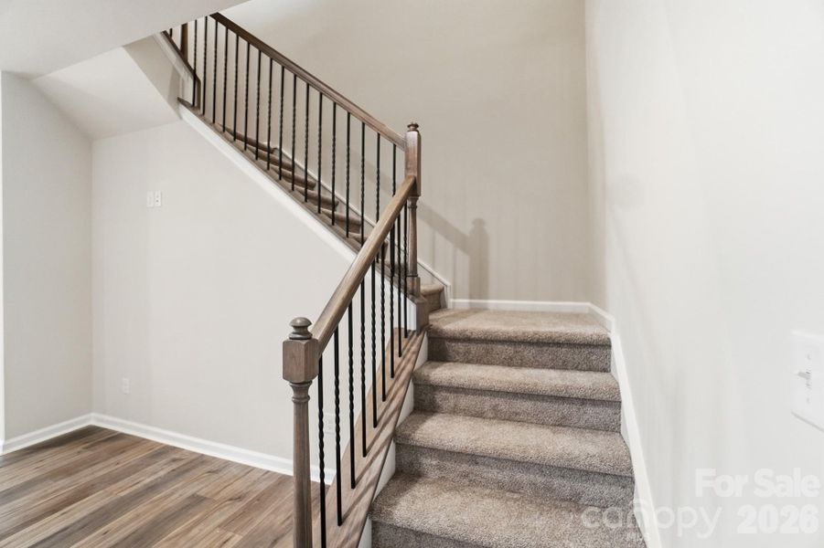 Spacious, unfurnished interior of a new home in Bailey Run, Charlotte (Image 24). Spacious, unfurnished interior of a new home in Bailey Run, Charlotte (Image 24).