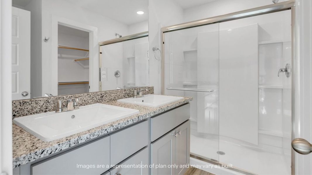 Furnished interior view inside a new home in Overlook West, Wolfforth (Image 7).