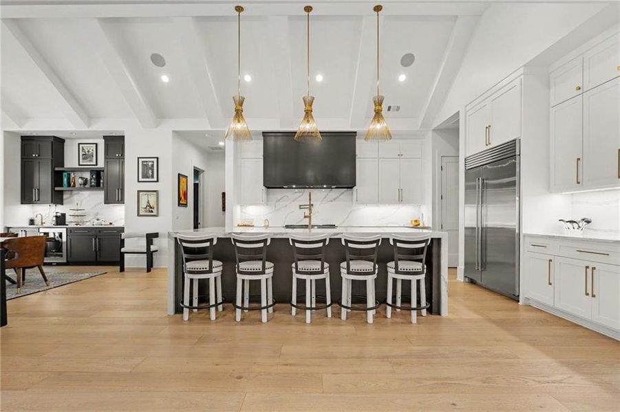 Furnished interior view inside a new home in , Alpharetta (Image 21).