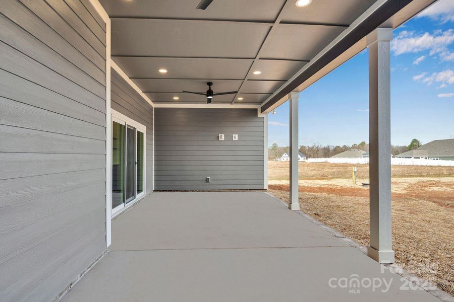 Exterior details and patio area of a home in , Salisbury (Image 2). Exterior details and patio area of a home in , Salisbury (Image 2).