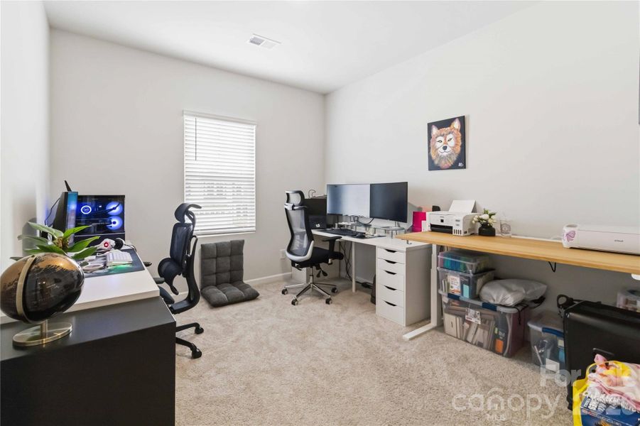 Furnished interior view inside a new home in McFarland Estates, York (Image 30).