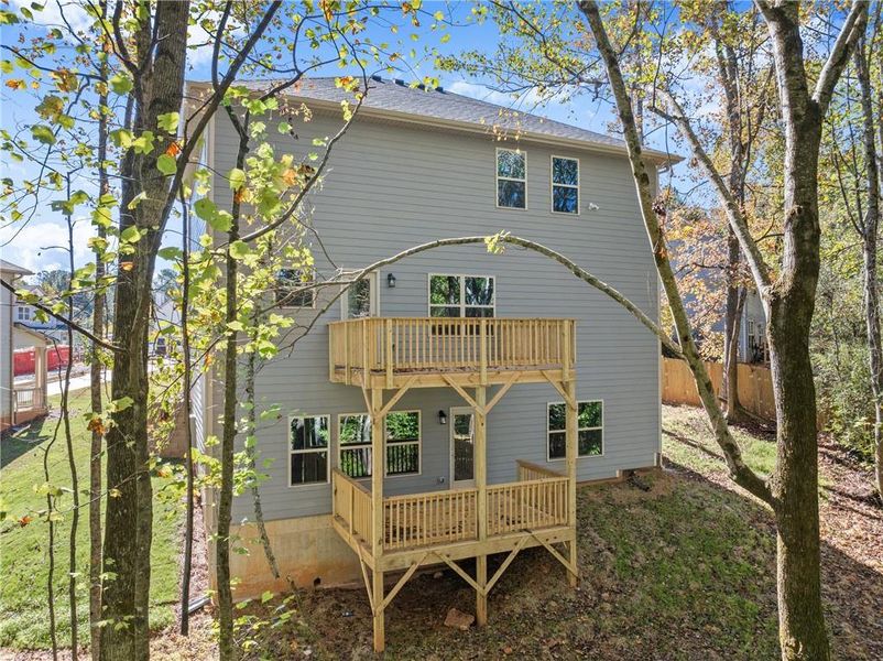 Exterior details and patio area of a home in Magnolia Villas, Cornelia (Image 20). Exterior details and patio area of a home in Magnolia Villas, Cornelia (Image 20).