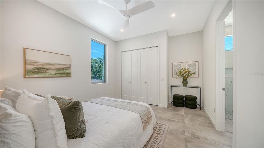 Furnished interior view inside a new home in , Sarasota (Image 62).