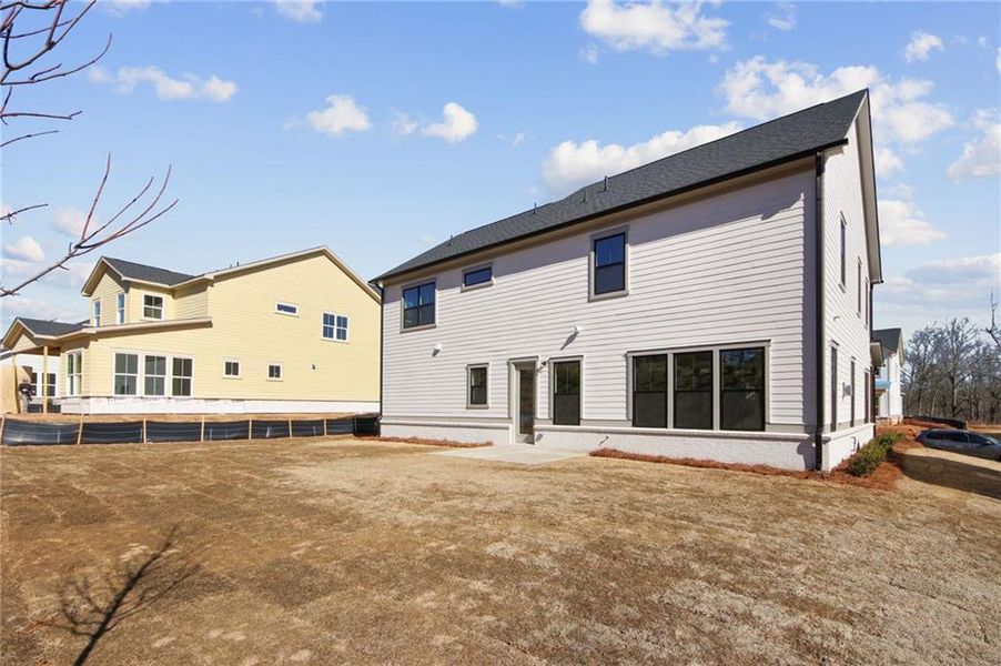 Exterior details and patio area of a home in , Cumming (Image 23). Exterior details and patio area of a home in , Cumming (Image 23).